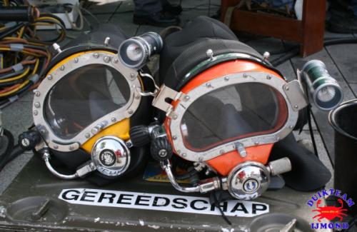 Kirby morgan duikmaskers van DuikTeam IJmond